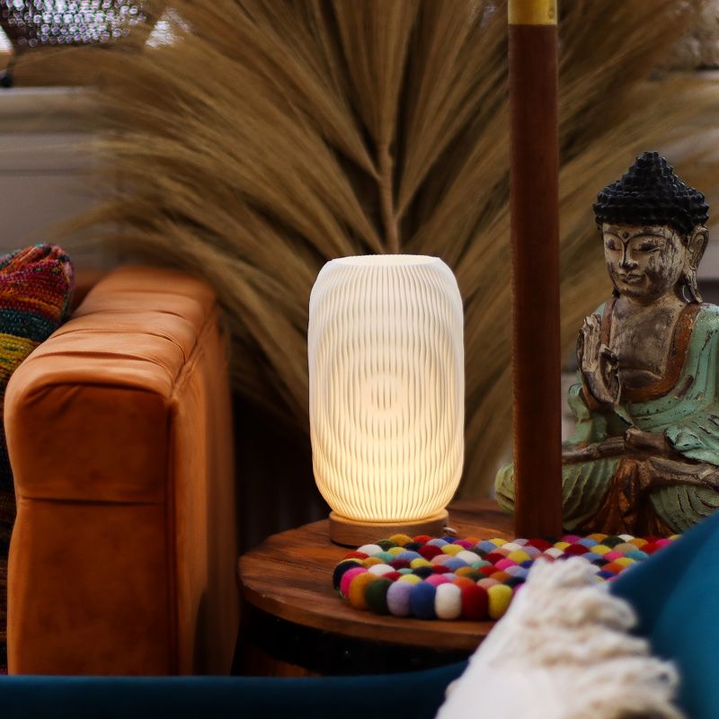 Moderní vlnitá LED lampička, NWaveL-04 – další pohled 2